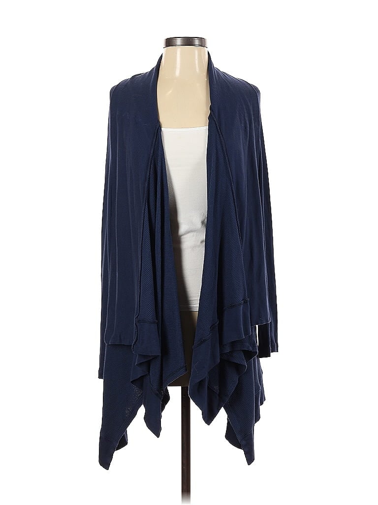 Pre-owned Splendid Cardigan Sweater In Blue