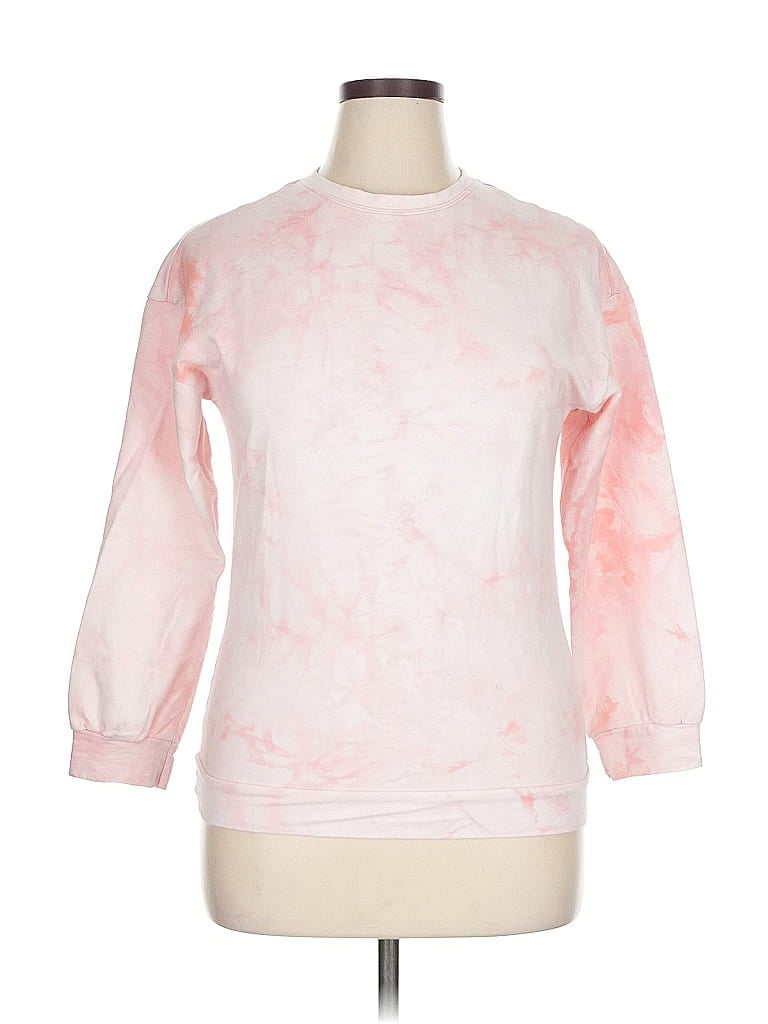 Pre-owned Assorted Brands Sweatshirt In Pink