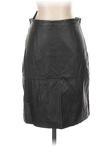 Tibi Faux Leather Skirt (view 1)