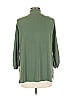 JM Collection Green 3/4 Sleeve Blouse Size L - photo 2