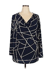 Susan Graver Long Sleeve Blouse