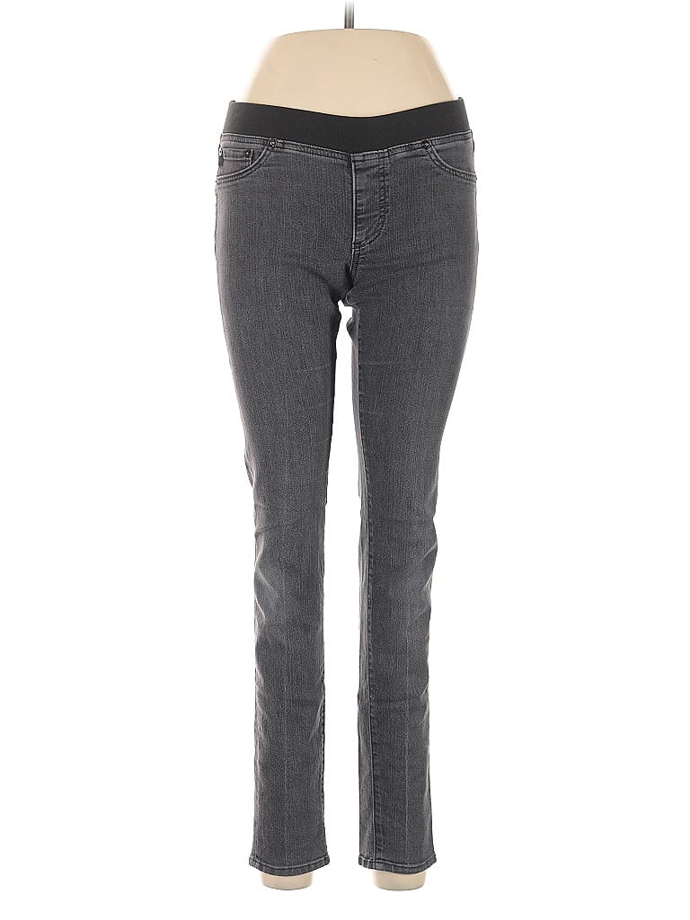 Pre-owned Adriano Goldschmied Jeggings In Black