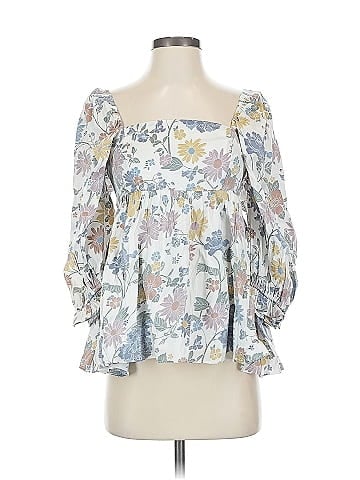 Storia 3/4 Sleeve Blouse (view 1)
