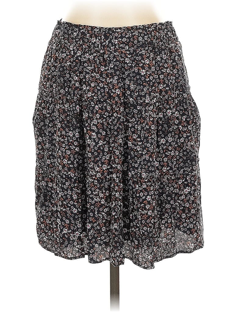 Pre-owned Ann Taylor Loft Casual Skirt In Black
