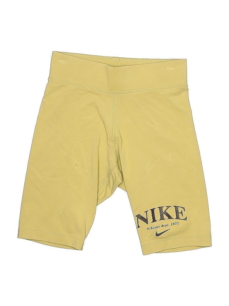 Pre-owned Nike Athletic Shorts In Yellow