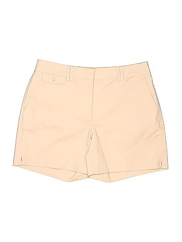 White House Black Market Khaki Shorts (view 1)