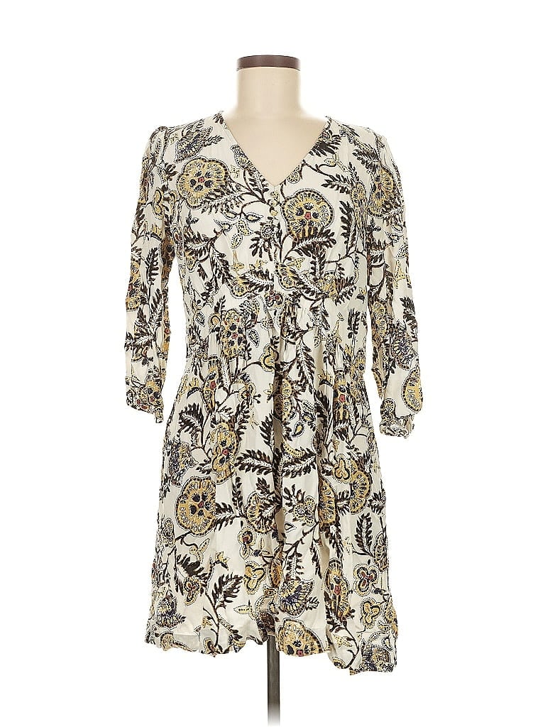 Pre-owned Ba&sh Casual Dress In White