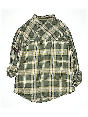 No Boundaries Long Sleeve Button-Down Shirt (view 2)
