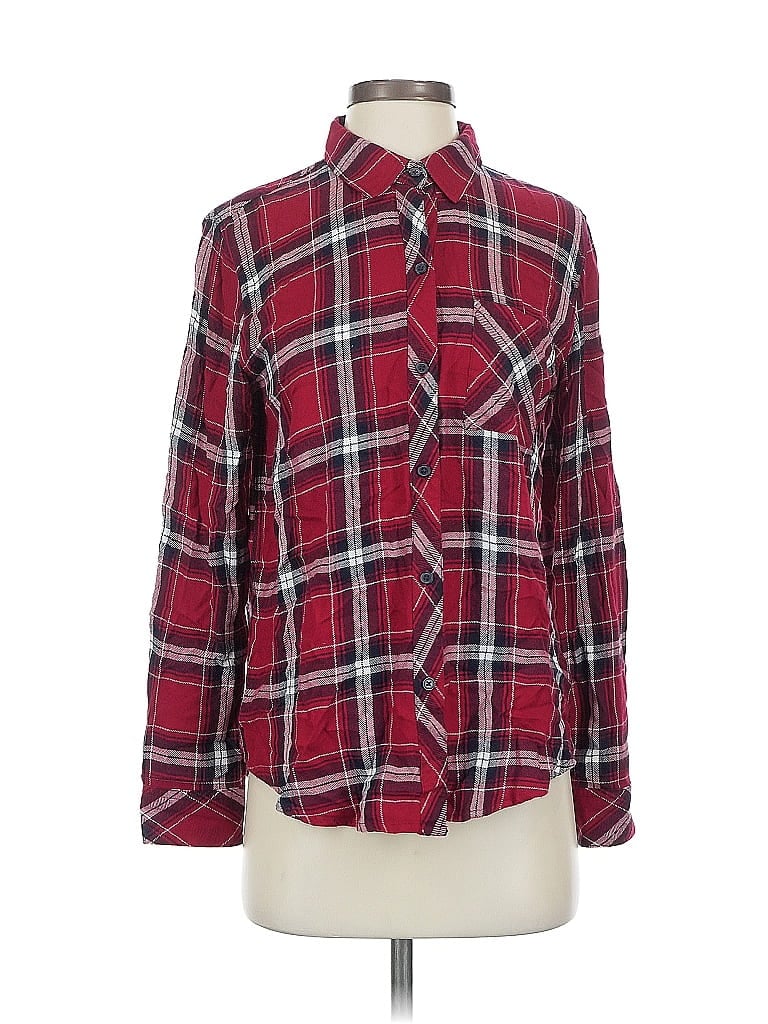 Click to view more detailed imagery on our partner's website Pre-owned Rails Long Sleeve Button Down Shirt In Red
