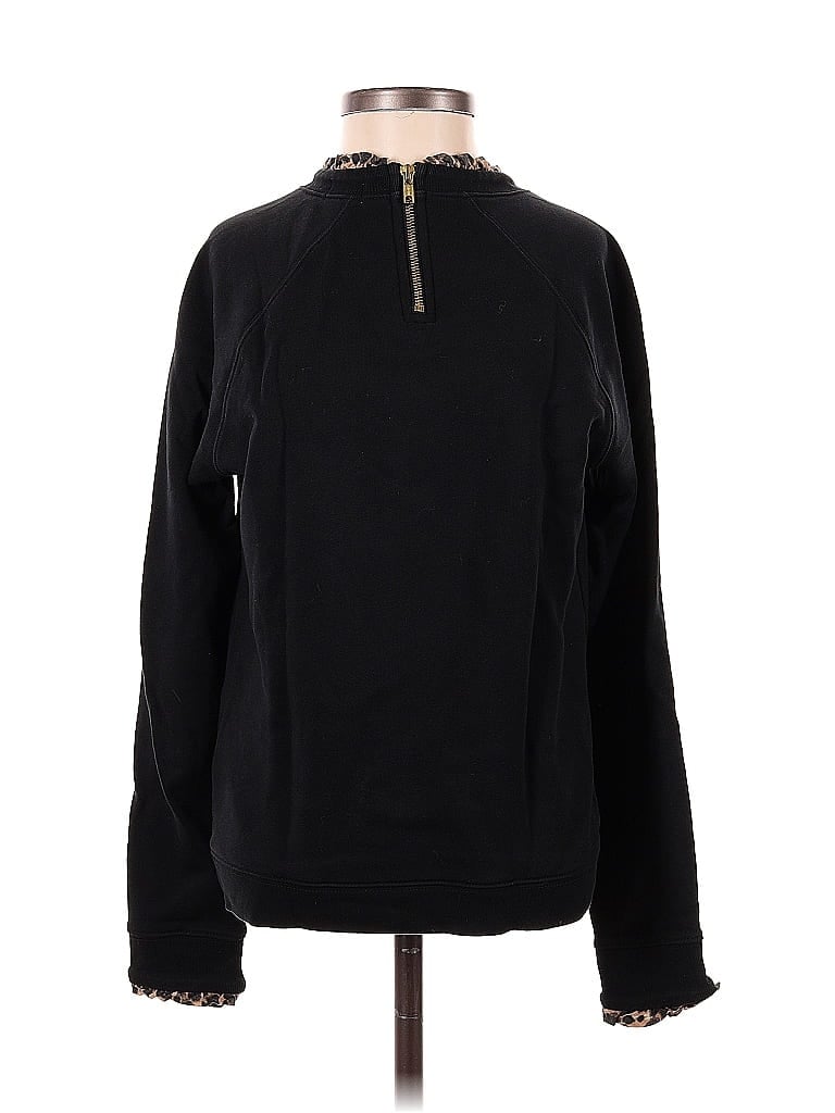 Pre-owned J.crew Factory Store Pullover Sweater In Black