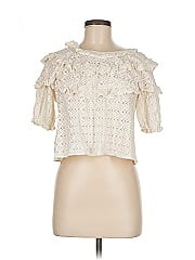 Mango Short Sleeve Blouse