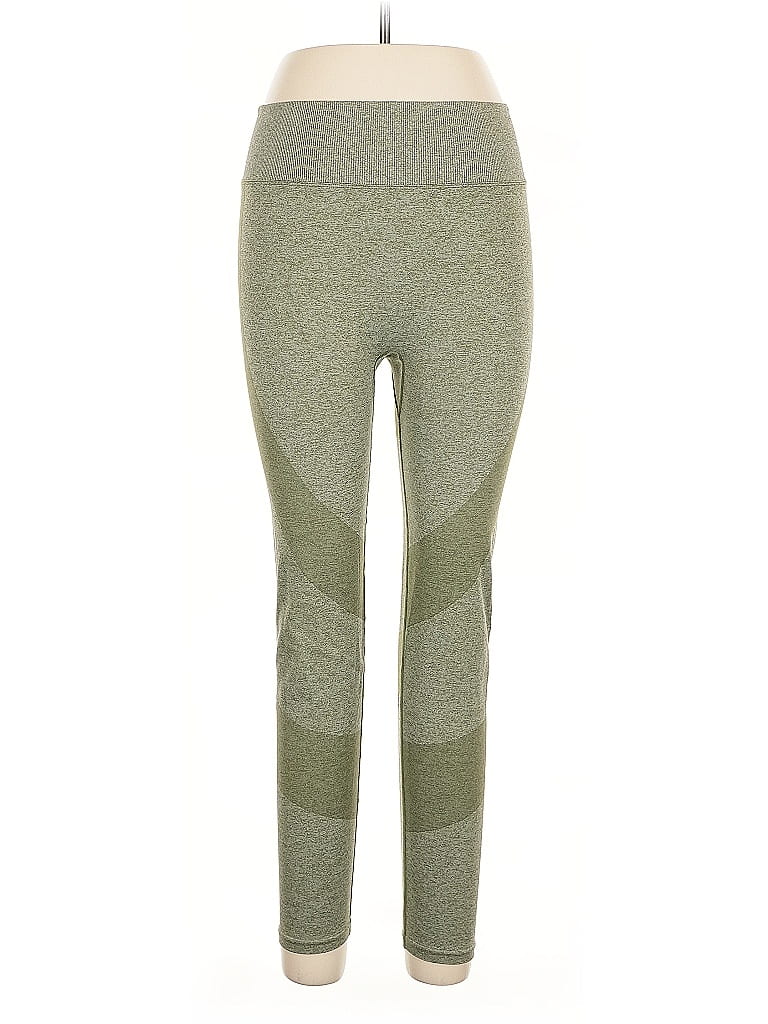 Pre-owned Victoria's Secret Pink Active Pants In Green