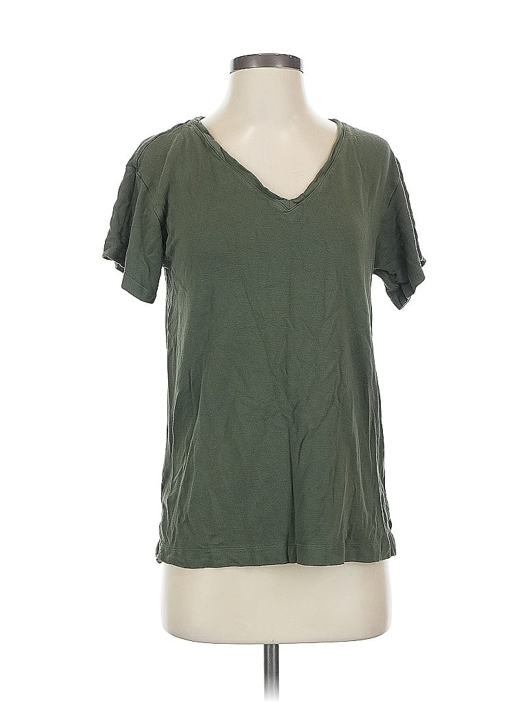 Pre-owned Lou & Grey Short Sleeve T-shirt In Green