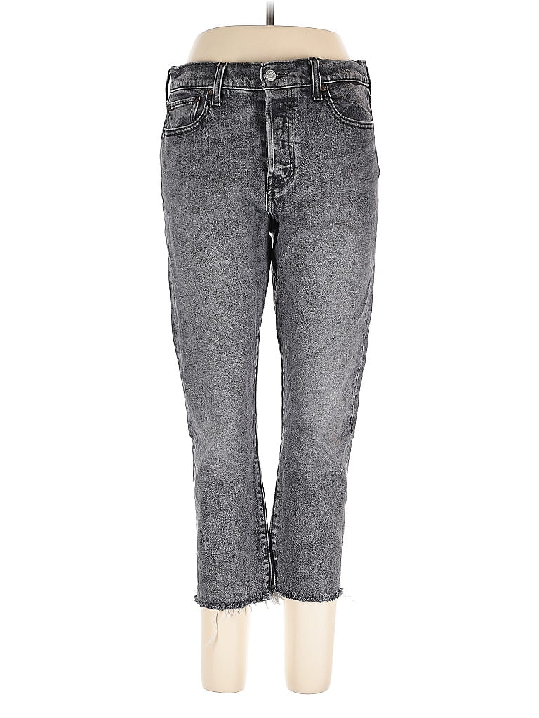 Pre-owned Levi's Jeans In Gray