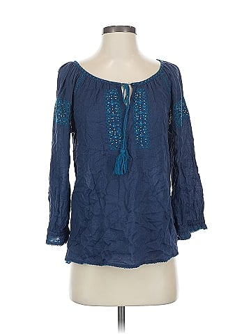 Lucky Brand 3/4 Sleeve Blouse (view 1)