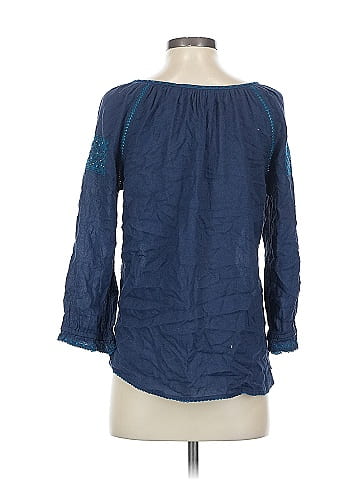 Lucky Brand 3/4 Sleeve Blouse (view 2)