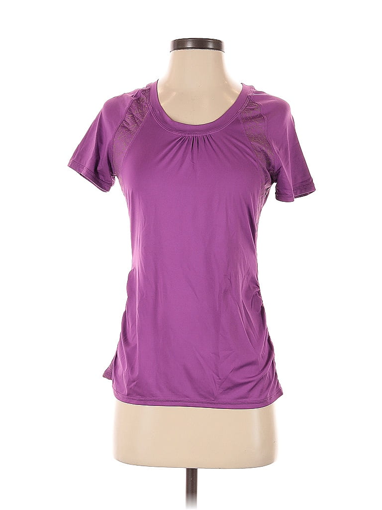 Pre-owned Athleta Active T-shirt In Purple
