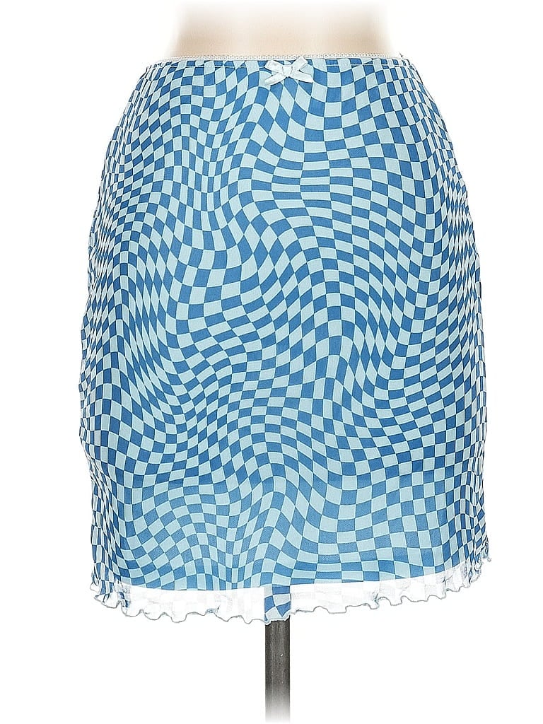 Pre-owned Wild Fable Casual Skirt In Blue