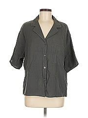 Stars Above 3/4 Sleeve Button Down Shirt