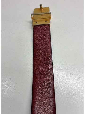 Yves Saint Laurent Vintage Leather Belt (view 2)