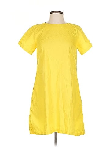 Osman Yousefzada Collective Yellow T-Shirt Dress (view 1)