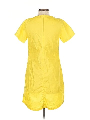 Osman Yousefzada Collective Yellow T-Shirt Dress (view 2)