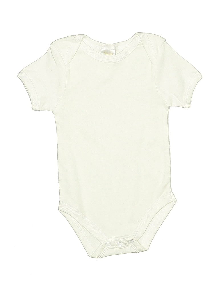 Click to view more detailed imagery on our partner's website Pre-owned Rene Rofe Babies' Short Sleeve Onesie In White