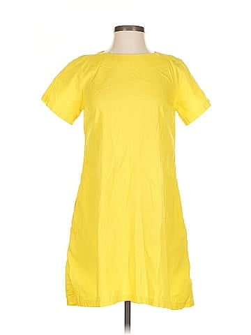 Osman Yousefzada Collective Yellow T-Shirt Dress (view 1)