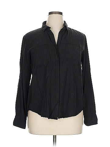 Velvet Heart Long Sleeve Button-Down Shirt (view 1)