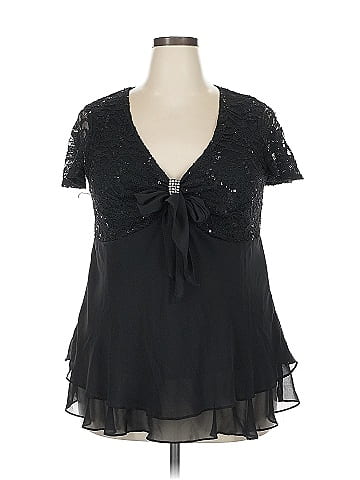 R&M Richards Short Sleeve Blouse (view 1)