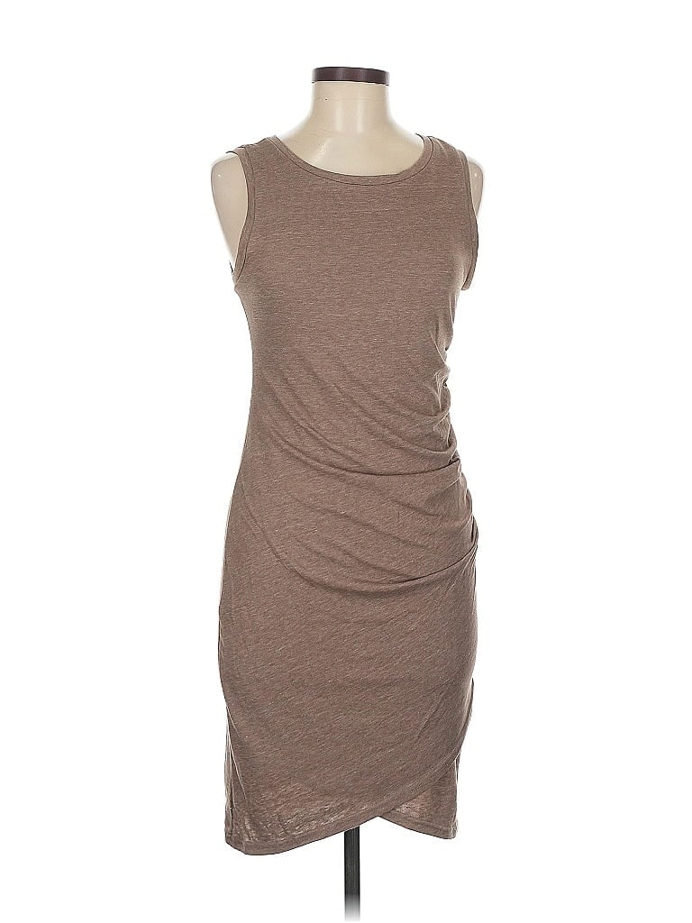 Pre-owned Leith Casual Dress In Brown