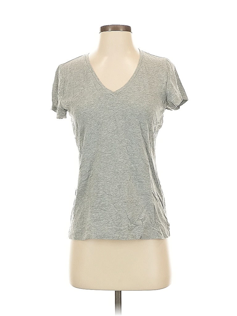 Pre-owned Banana Republic Factory Store Short Sleeve T-shirt In Gray