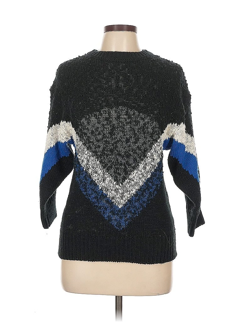 Pre-owned Assorted Brands Pullover Sweater In Black