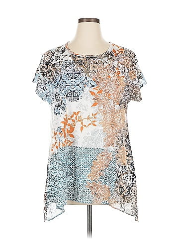 Zenergy by Chico's Short Sleeve T-Shirt (view 1)