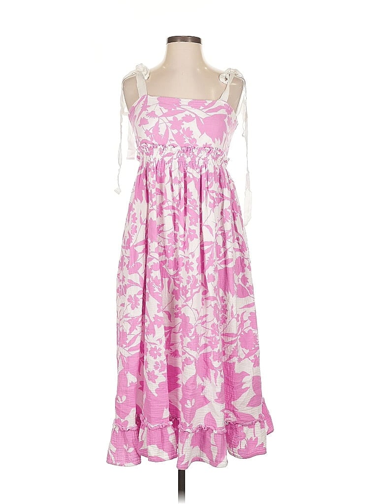 Pre-owned Peter Som Collective Casual Dress In Pink