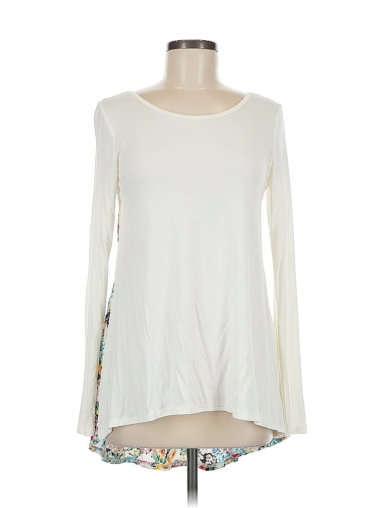 Pre-owned Red Lolly Long Sleeve T-shirt In White