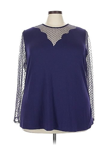 Lane Bryant Long Sleeve Blouse (view 1)