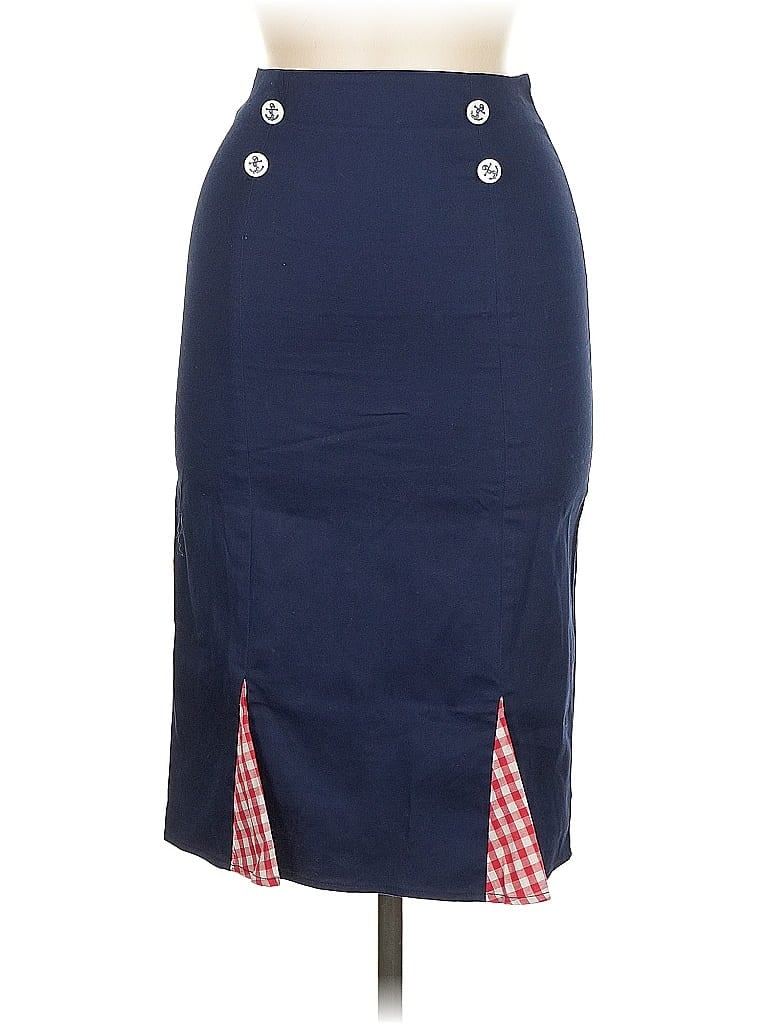 REVIVAL Pre-owned Casual Skirt In Blue