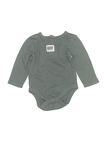 DKNY Long Sleeve Onesie (view 1)
