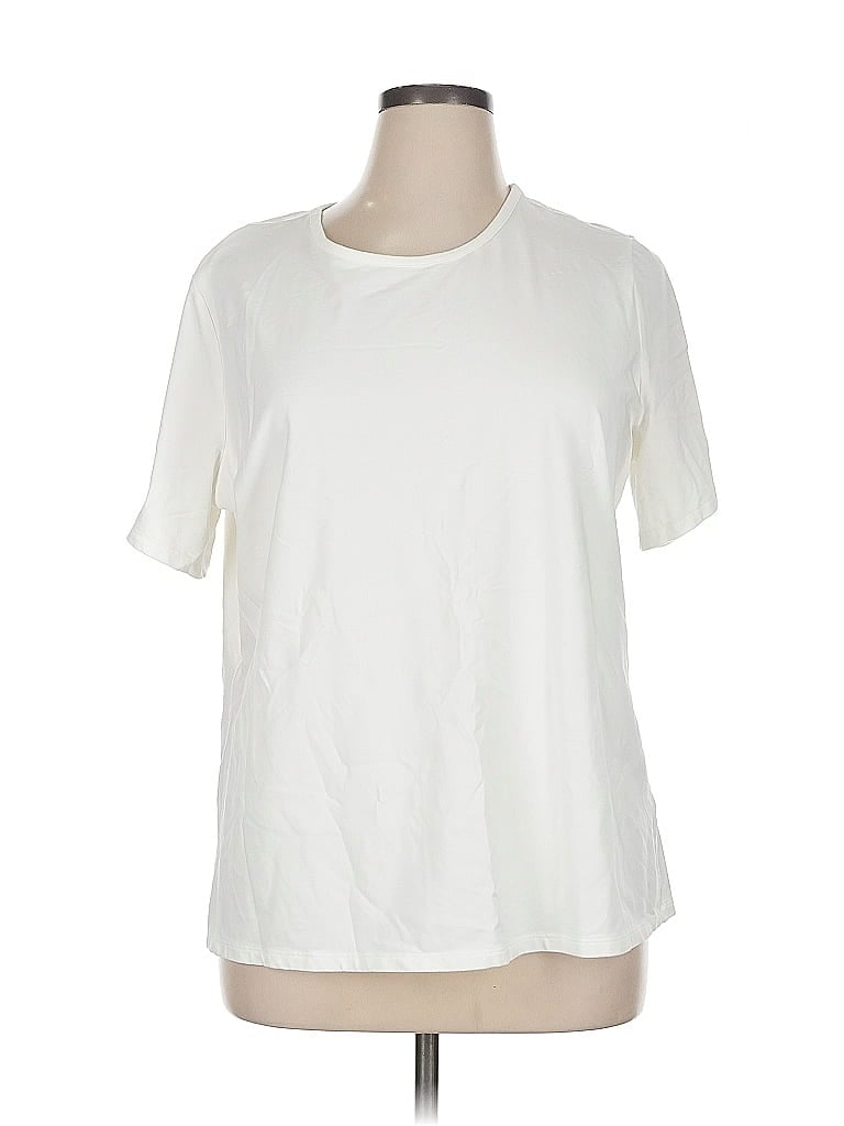 Pre-owned D&co. Short Sleeve T-shirt In White