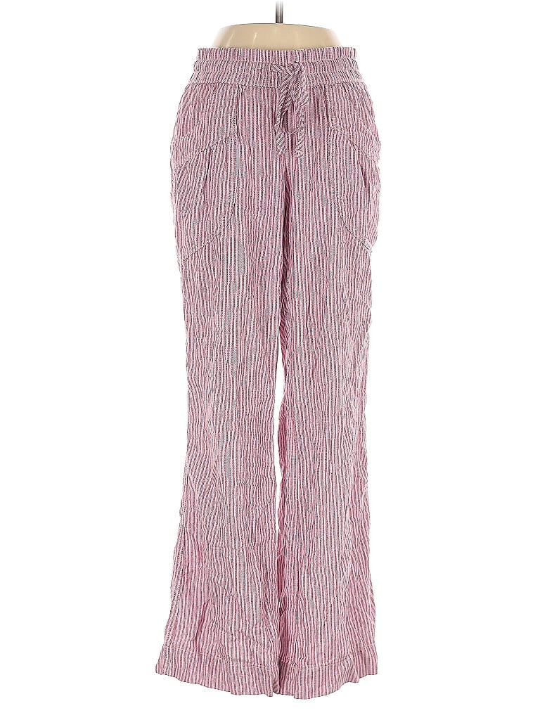 Pre-owned Kimchi Blue Linen Pants In Pink