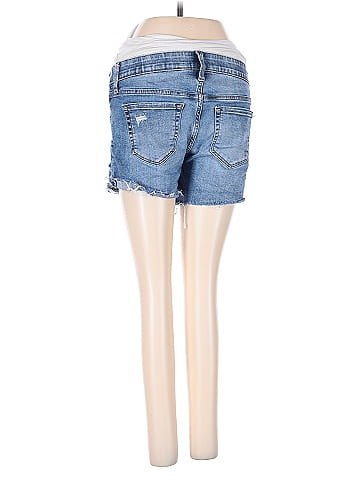 Isabel Maternity Denim Shorts (view 2)