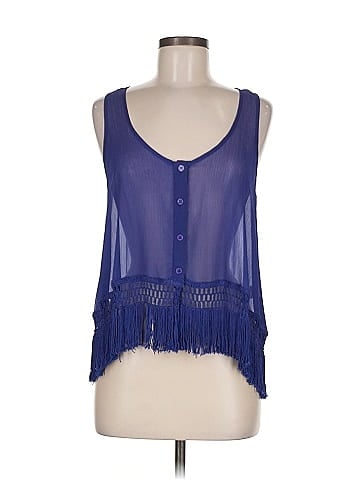 Bar III Sleeveless Blouse (view 1)