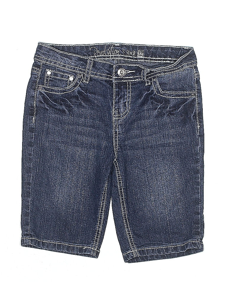 Click to view more detailed imagery on our partner's website Pre-owned Revolution By Revolt Denim Shorts In Blue