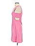 Aqua Solid Pink Casual Dress Size S - photo 5