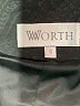 Worth Paisley Floral Black Coat Size 10 - photo 6