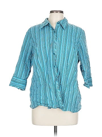 Venezia 3/4 Sleeve Button-Down Shirt (view 1)