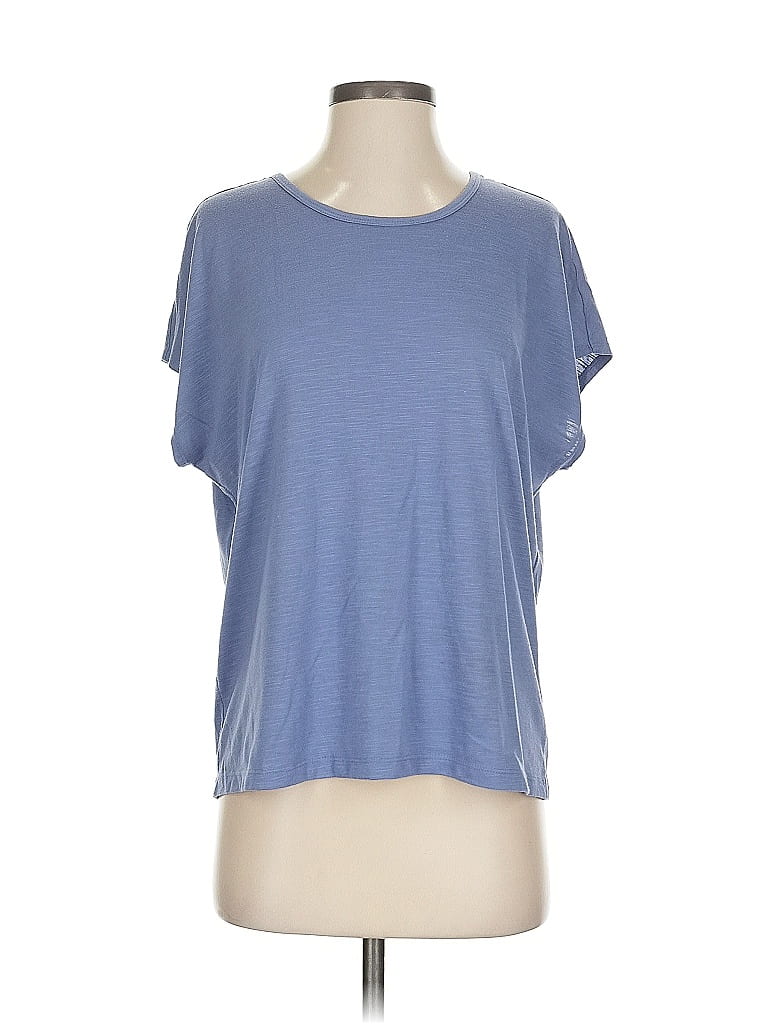 Pre-owned Assorted Brands Short Sleeve T-shirt In Blue