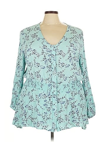 Lane Bryant 3/4 Sleeve Blouse (view 1)