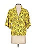 Saunders Collective 100% Polyester Yellow Rox Top Size 6 - photo 1